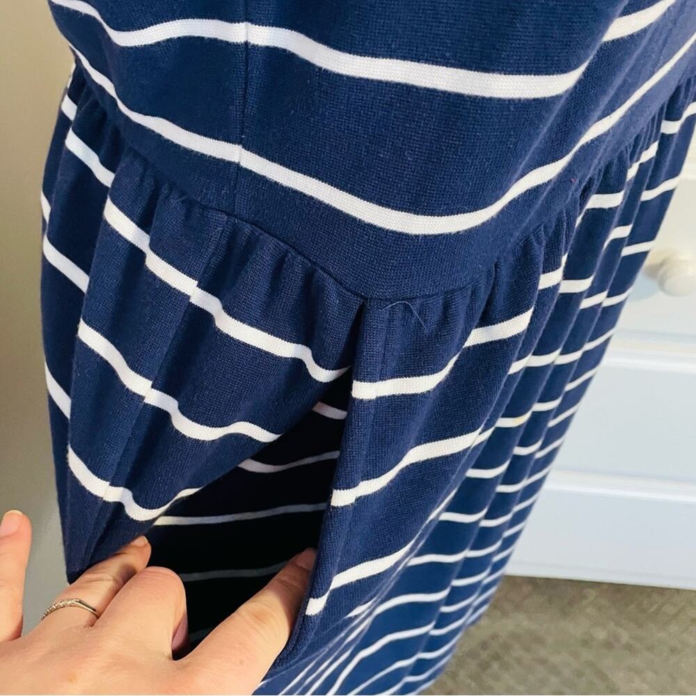 Garnet Hill Everyday Striped Knit Dress - Picture 5 of 7